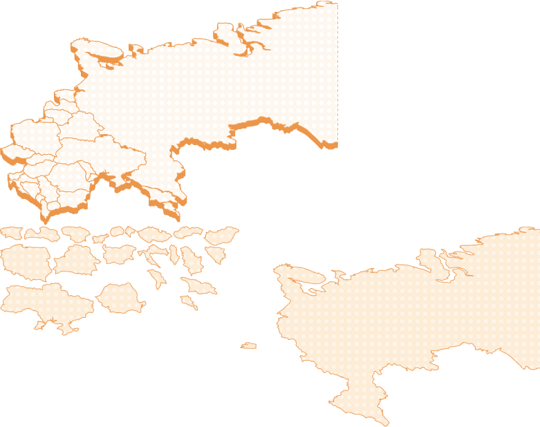 HTH Region Map - Eastern Europe