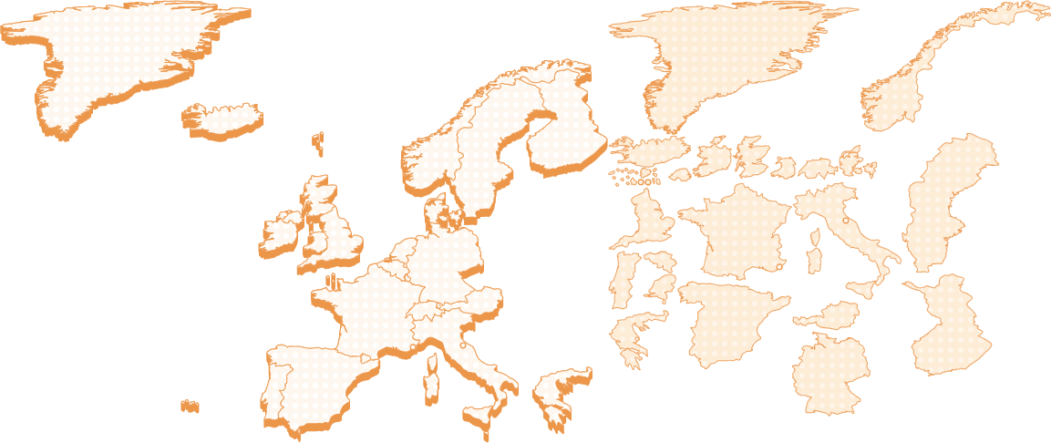 HTH Region Map - Western Europe